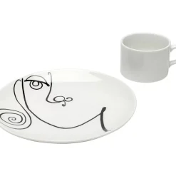 KARE Design Kaffeetasse Viso Donna (2/Tlg.)- Geschirr & Tischaccessoires