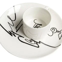 KARE Design Kaffeetasse Viso Uomo (2/Tlg.)- Geschirr & Tischaccessoires