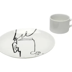 KARE Design Kaffeetasse Viso Uomo (2/Tlg.)- Geschirr & Tischaccessoires