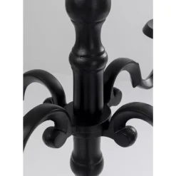 KARE Design Kerzenleuchter Chalet Matt Schwarz 104- Kerzenständer & Laternen