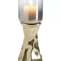 KARE Design Kerzenständer Jade Gold 33Cm- Kerzenständer & Laternen