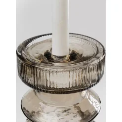 KARE Design Kerzenständer Marvelous Duo Braun Grau 49Cm- Kerzenständer & Laternen