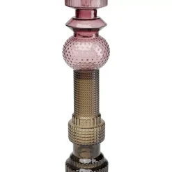 KARE Design Kerzenständer Marvelous Duo Lila Grau 49- Kerzenständer & Laternen