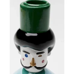 KARE Design Kerzenständer Monsieur Mustache 16Cm- Kerzenständer & Laternen