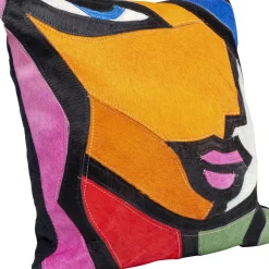 KARE Design Kissen Abstract Lady Face 40X40Cm- Kissen