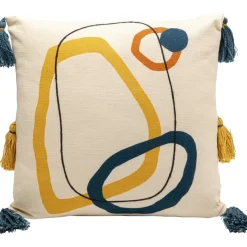 KARE Design Kissen Art Circles 50X50Cm- Kissen