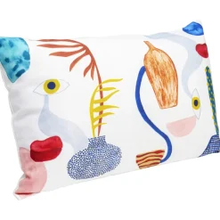 KARE Design Kissen Artistic Eyes 55X35Cm- Kissen