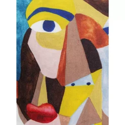 KARE Design Kissen Artistic Face 45X45Cm- Kissen