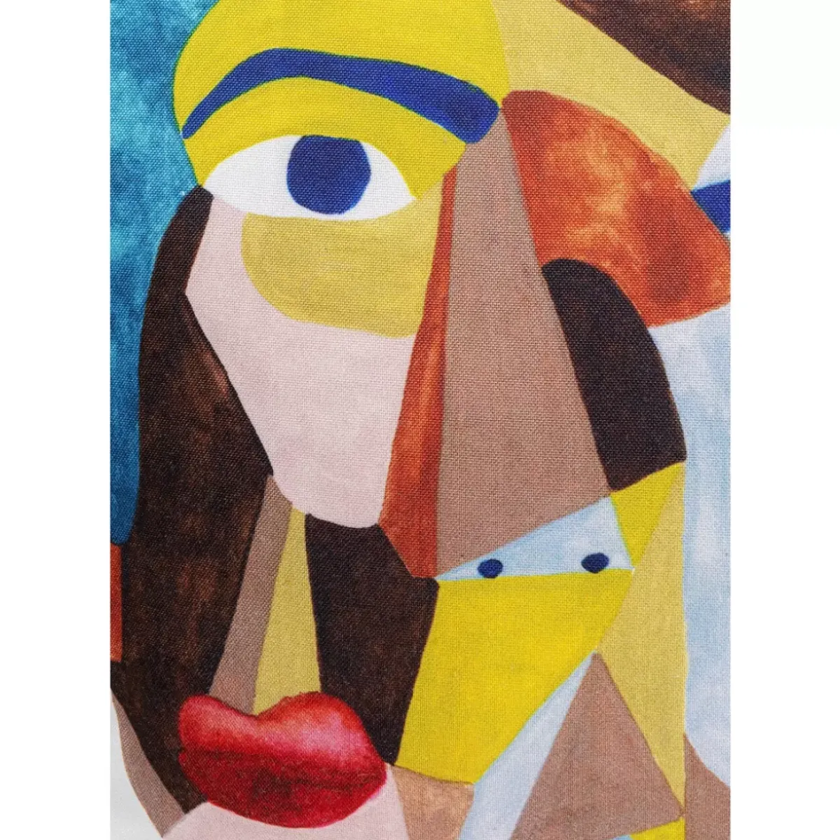 KARE Design Kissen Artistic Face 45X45Cm- Kissen