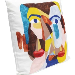 KARE Design Kissen Artistic Face 45X45Cm- Kissen