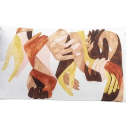KARE Design Kissen Artistic Hands 50X30Cm- Kissen
