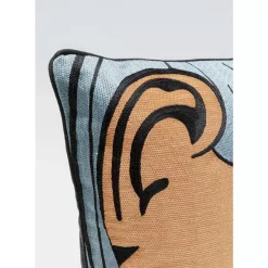 KARE Design Kissen Comic Face 50X50Cm- Kissen