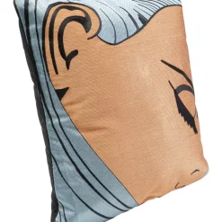 KARE Design Kissen Comic Face 50X50Cm- Kissen