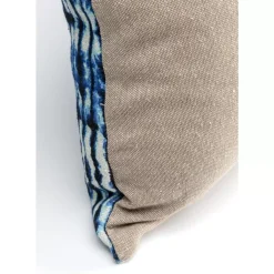 KARE Design Kissen Desna Patchwork Blau 60X35Cm- Kissen
