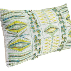 KARE Design Kissen Desna Patchwork Grun 60X35Cm- Kissen