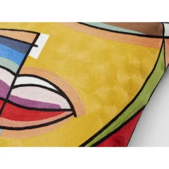 KARE Design Kissen Faccia Arte Colore Left 50X50Cm- Kissen