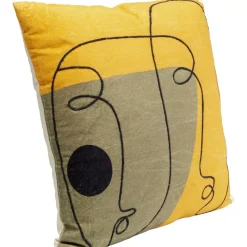 KARE Design Kissen Face Art 50X50Cm- Kissen