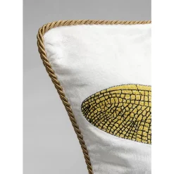 KARE Design Kissen Glitter Dragonfly Weis 40X40Cm- Kissen