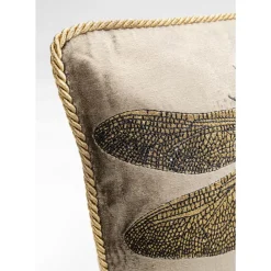KARE Design Kissen Glitter Dragonfly Braun 50X30Cm- Kissen