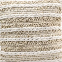 KARE Design Kissen Loop Knit Beige 45X45Cm- Kissen