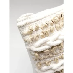 KARE Design Kissen Loop Knit Beige 45X45Cm- Kissen