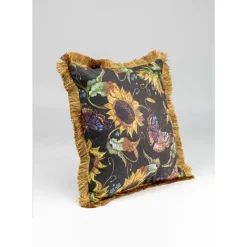KARE Design Kissen Sunflower Fringe 45X45Cm- Kissen