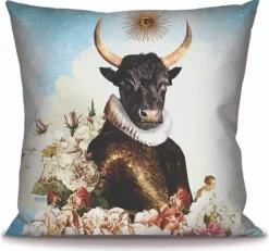 KARE Design Kissenbezug 40X40 Taurus- Kissen