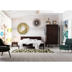 KARE Design Kleiderschrank Brooklyn Walnut- Regale