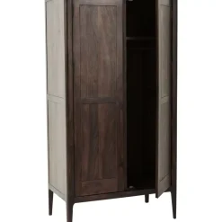 KARE Design Kleiderschrank Brooklyn Walnut- Regale