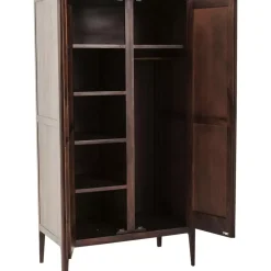 KARE Design Kleiderschrank Brooklyn Walnut- Regale
