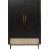KARE Design Kleiderschrank Milano 180X110- Regale