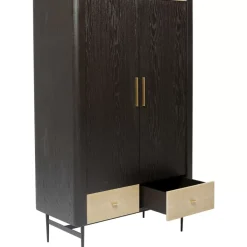 KARE Design Kleiderschrank Milano 180X110- Regale
