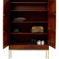 KARE Design Kleiderschrank Muskat- Regale