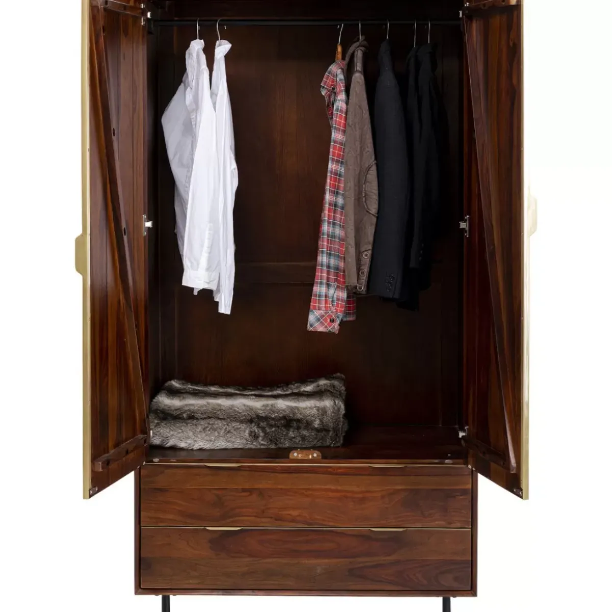 KARE Design Kleiderschrank Ravello 190X100- Regale