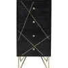KARE Design Kommode Gold Vein 4 Schube 40X88Cm- Kommoden & Sideboards