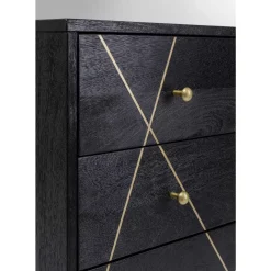KARE Design Kommode Gold Vein 4 Schube 40X88Cm- Kommoden & Sideboards