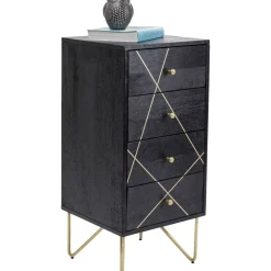 KARE Design Kommode Gold Vein 4 Schube 40X88Cm- Kommoden & Sideboards