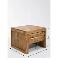 KARE Design Kommode Klein Authentico 50X50Cm- Kommoden & Sideboards