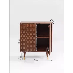 KARE Design Kommode Muskat 2 Turen- Kommoden & Sideboards