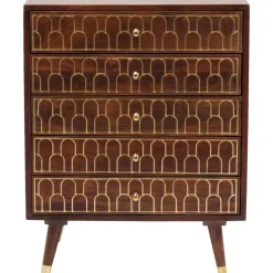 KARE Design Kommode Muskat 5-Schube- Kommoden & Sideboards