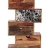 KARE Design Kommode Rodeo Zick Zack 6 Schube- Kommoden & Sideboards