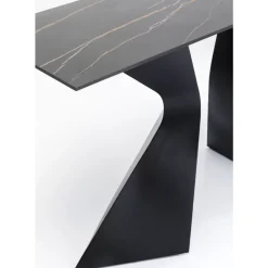 KARE Design Konsole Gloria Schwarz Keramik 140X81Cm- Kommoden & Sideboards