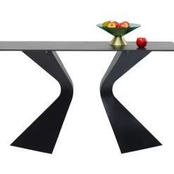 KARE Design Konsole Gloria Schwarz Keramik 140X81Cm- Kommoden & Sideboards