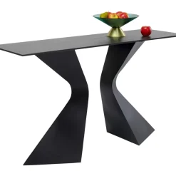 KARE Design Konsole Gloria Schwarz Keramik 140X81Cm- Kommoden & Sideboards