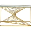 KARE Design Konsole Laser Gold 120X40- Kommoden & Sideboards