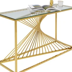 KARE Design Konsole Laser Gold 120X40- Kommoden & Sideboards