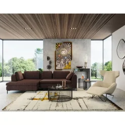 KARE Design Konsole Luxury Push Grau- Kommoden & Sideboards