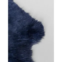 KARE Design Lammfell Heidi Blau 85X60Cm- Teppiche