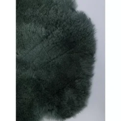 KARE Design Lammfell Heidi Dunkelgrun 60X85Cm- Teppiche