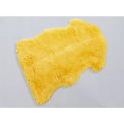 KARE Design Lammfell Heidi Gelb 60X85Cm- Teppiche